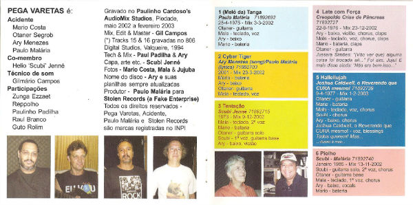 Pega Varetas encarte pags 8 e 9