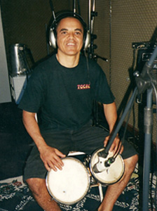 Reppolho on percussion