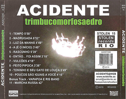 Trimbucomorfosaedro CD Back Cover